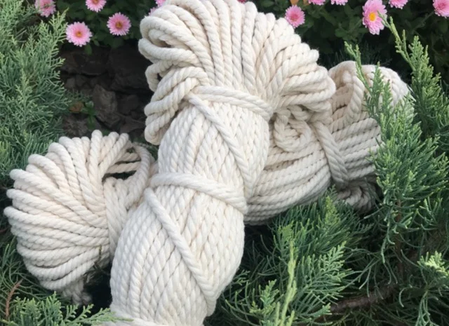 Канат хлопчатобумажный (х/б). Диаметр 8мм -50м- фото № 4