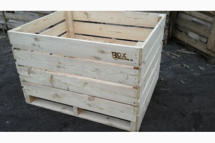 Деревянный контейнер для овощей 1200×1000×800 мм- фото № 1