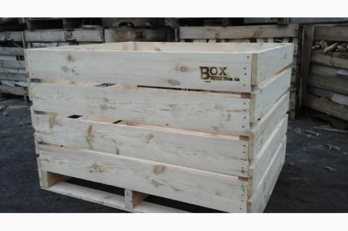 Деревянный контейнер для овощей 1200×1000×800 мм- фото № 2