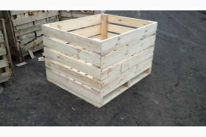 Деревянный контейнер для овощей 1200×1000×800 мм- фото № 4