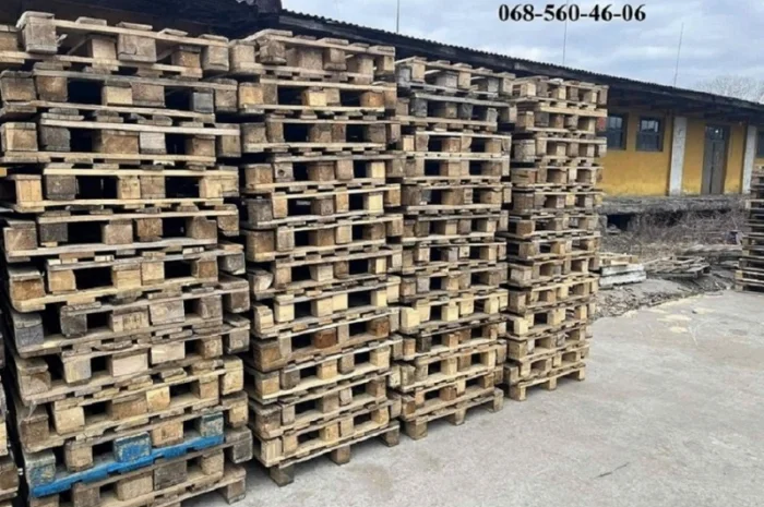 Продам дерев'яні піддони стандартних розмірів різної сортності- фото № 1