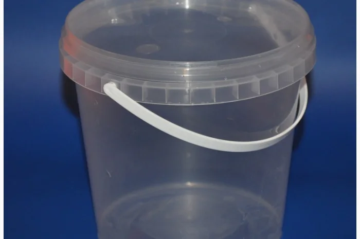 Пластикове відро з кришкою 1л від українського виробника- фото № 2