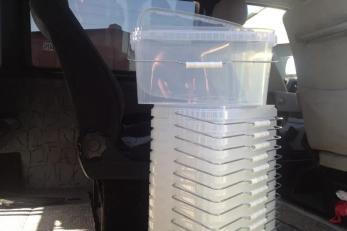 Пластиковый контейнер 11 л для упаковки- фото № 1