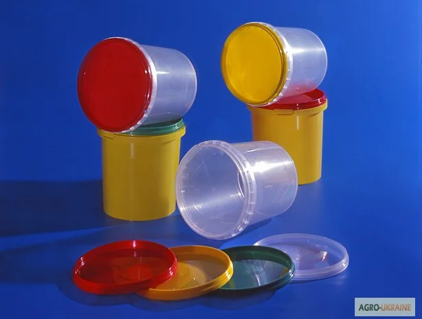 Пластиковое пищевое ведро 500 мл- фото № 1