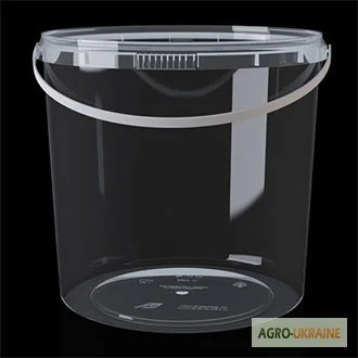 Пластиковое пищевое ведро 2,8л- фото № 1