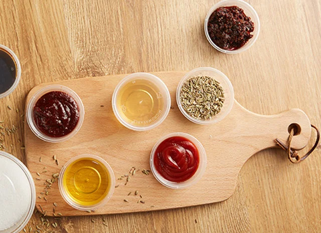 Контейнер для соуса 100 мл с плотной крышкой- фото № 2