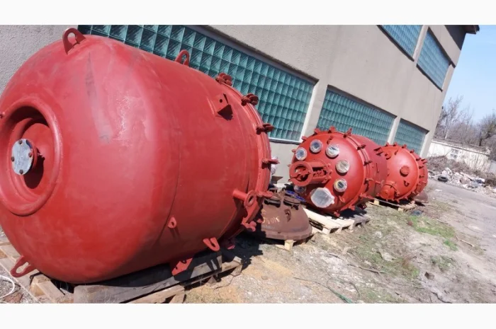 Эмалированный химический реактор 2,5 м³- фото № 1