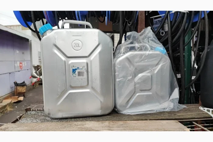 Канистра алюминиевая, н/ж и металлическая 5, 10, 20л- фото № 1