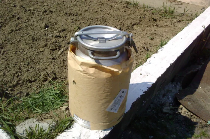 Бидон алюминиевый, н/ж 5-50л- фото № 1