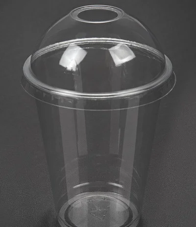 Одноразові купольні стакани з кришкою – 200мл, 300мл, 400мл, 500мл- фото № 5