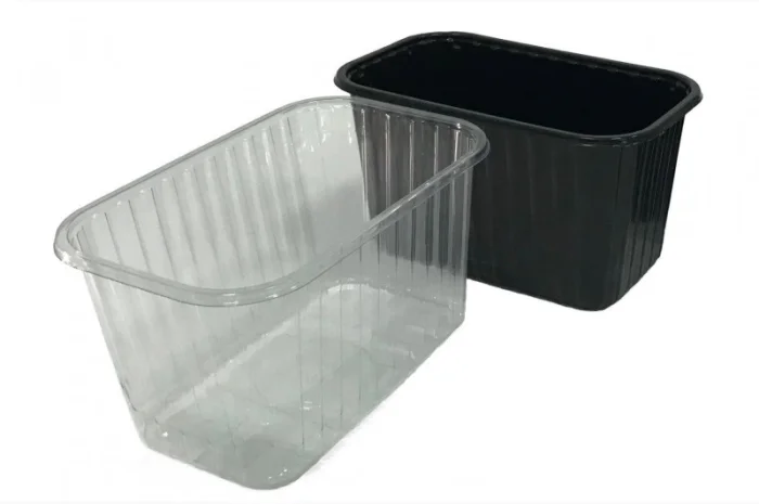 Пинетка - 1000 грамм, светлая упаковка для ягод и фруктов- фото № 1