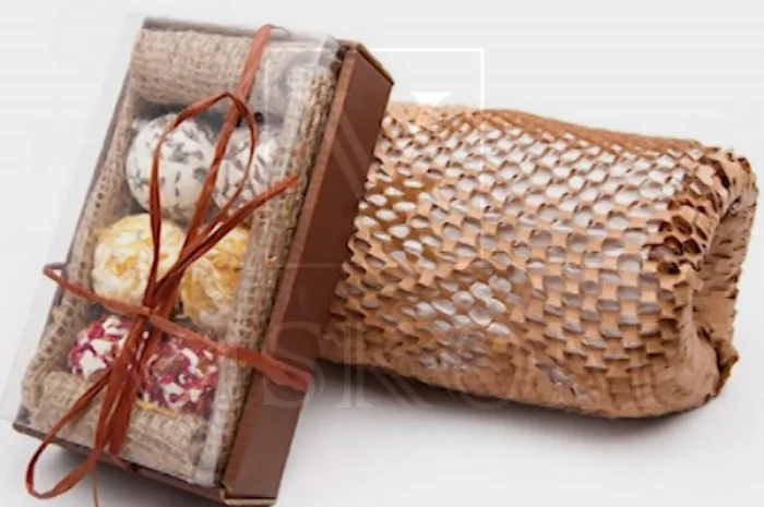 Cотовая крафт-бумага коричневая PaperPack, Рулон - 38 см х 250 м- фото № 1