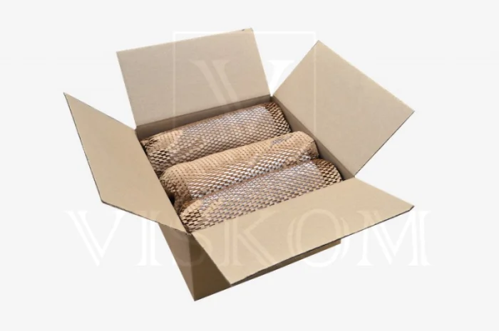 Cотовая крафт-бумага коричневая PaperPack, Рулон - 38 см х 250 м- фото № 3