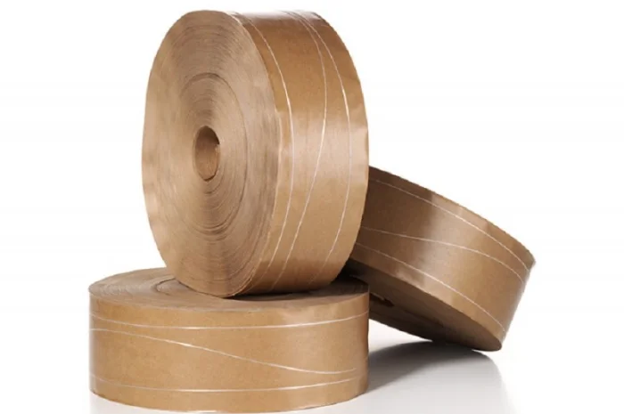 Армований крафт-скотч Stabil 60 мм х 200 м, активується водою- фото № 1