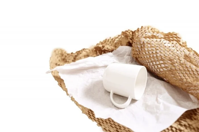 Cотовая крафт-бумага коричневая PaperPack, лист формат А3 (297 мм × 420 мм)- фото № 3