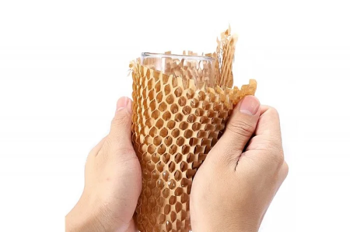 Cотовая крафт-бумага коричневая PaperPack, лист формат А3 (297 мм × 420 мм)- фото № 6