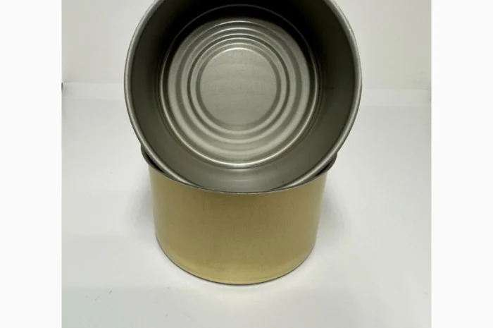 Банка жерстяна лакована 5 під паштет, рибу, мясо птиці, врх, свинини- фото № 2
