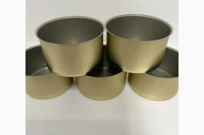 Банка жерстяна лакована 5 під паштет, рибу, мясо птиці, врх, свинини- фото № 4