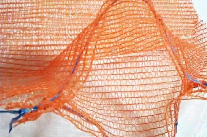 Сітчастий мішок для пакування цибулі, картоплі, фруктів, овочів- фото № 1