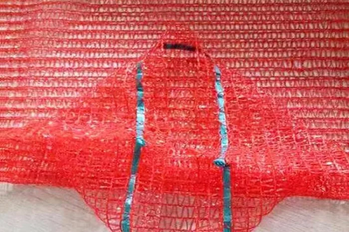 Сітчастий мішок для пакування цибулі, картоплі, фруктів, овочів- фото № 2