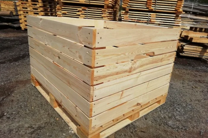 Продам євроконтейнера деревяні для яблук- фото № 3