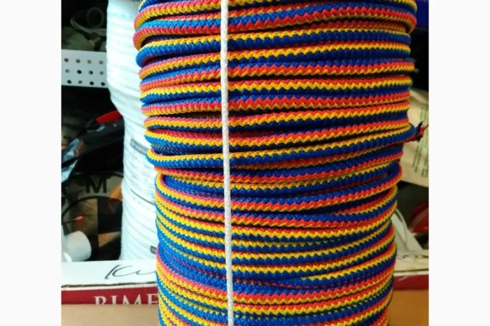 Шнур вязаный 7мм-100метров- фото № 1