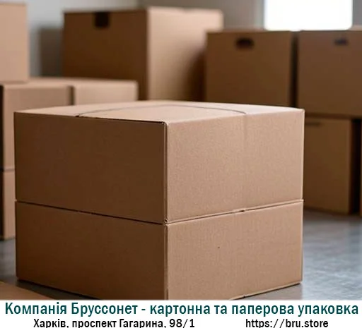 Картонна та паперова упаковка від виробника за низькими цінами - Компанія Бруссонет- фото № 1