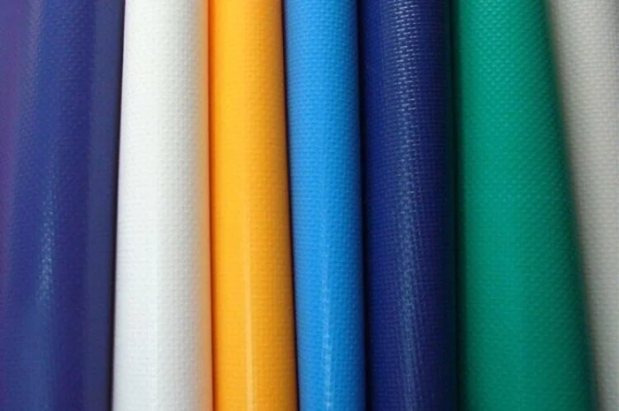 Плёнка ПВХ для тентов на прицепы. Цвет - на выбор. Плотность 450-650D- фото № 1