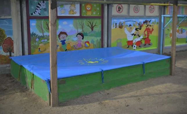 Тент на детскую песочницу- фото № 3