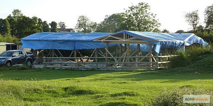 Тенты водостойкие с алюминиевыми люверсами (кольцами) для крепления. Большой выбор- фото № 2