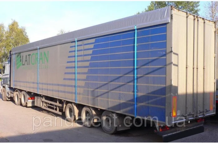 Тент ПВХ на зерновоз, самосвал, контейнер под трубу из ткани ПВХ по лучшей цене- фото № 8