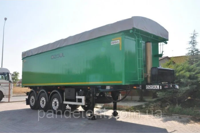 Тент накидка пвх на зерновоз фурнитура:кольца, ремень, скобы, эспандер- фото № 7