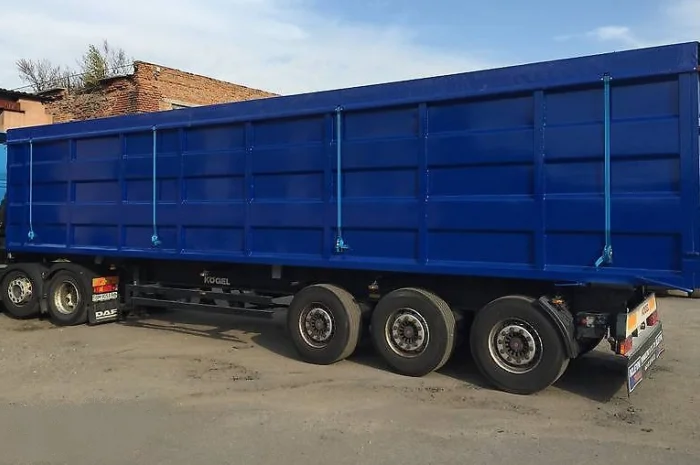 Тенты ПВХ на зерновозы, самосвалы, прицепы, полуприцепы с кольцами с бесплатной доставкой- фото № 4