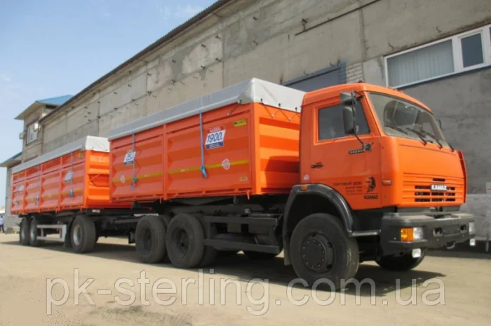 Тент ПВХ на прицеп самосвал, зерновоз под заказ из ткани ПВХ- фото № 2