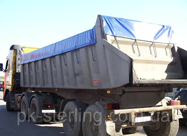 Тент на зерновоз, накидка для зерновоза, самосвала, фурнитура, ткань пвх- фото № 7