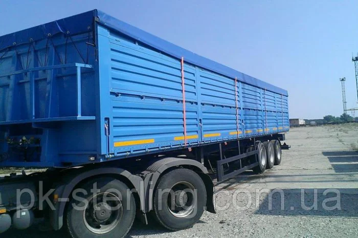 Тент на зерновоз, кузов, борт под пломбировку из ткани ПВХ 680D Германия- фото № 1