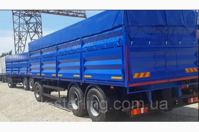 Тент на зерновоз, кузов, борт под пломбировку из ткани ПВХ 680D Германия- фото № 5