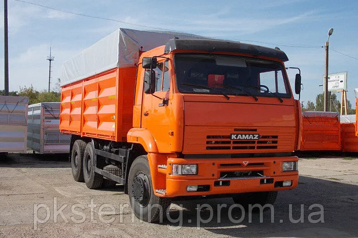 Тент накидка ПВХ на зерновоз, полог на самосвал под трубу с кольцами, трещетками- фото № 4