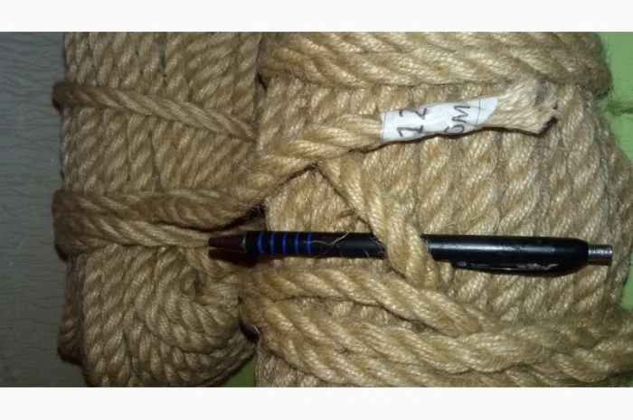 Канат джутовый 8 мм-50м- фото № 3