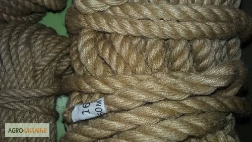 Канат джутовый 6мм 100м- фото № 5