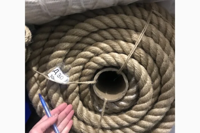 Канат джутовый 6мм 100м- фото № 7