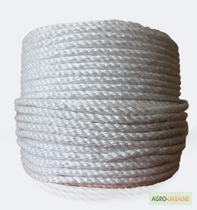 Полипропиленовый канат 10 мм - 100 м- фото № 2