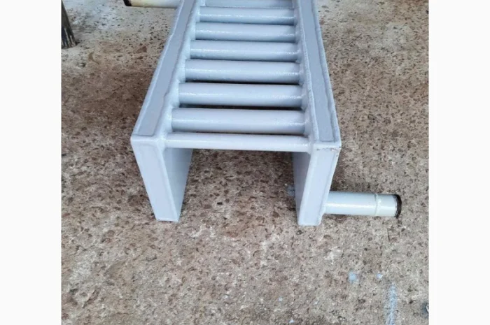 Теплообмінник для водяного опалення. Радіатор в піч- фото № 1