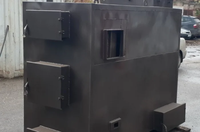 Котел твердопаливний повітряного опалення потужністю 150 кВт- фото № 1