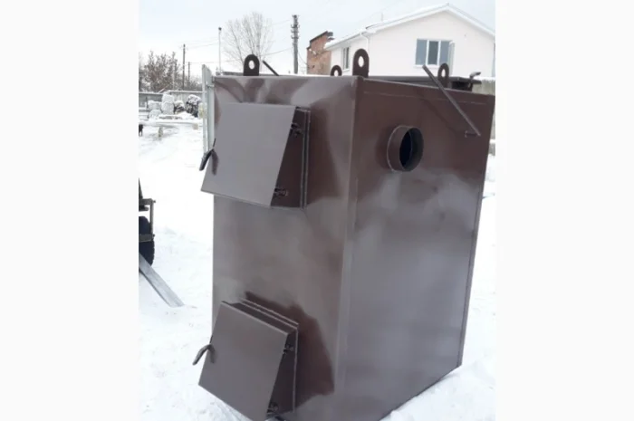 Пиролизный котел воздушного отопления 50 кВт от производителя- фото № 1