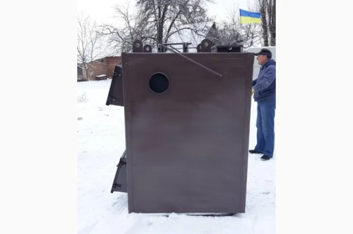 Пиролизный котел воздушного отопления 50 кВт от производителя- фото № 2