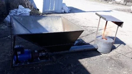 Горелка для твердотопливных котлов на опилках- фото № 2