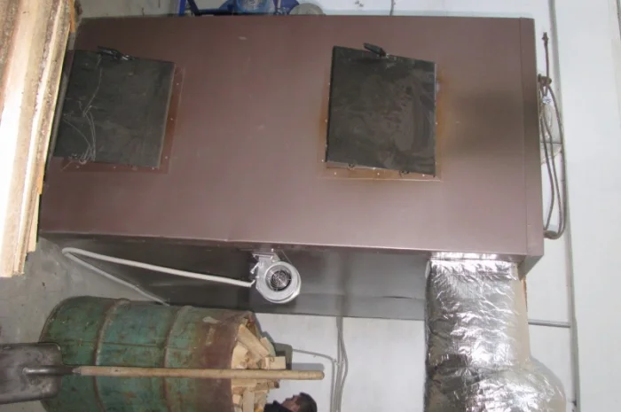 Котел пиролизный воздушного отопления КFPV-200 от производителя- фото № 3