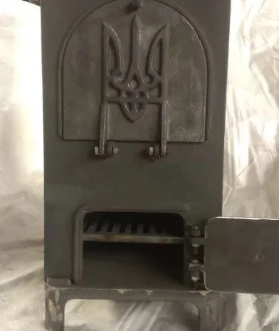 Пічка буржуйка піч чавунна чугунна топка- фото № 1