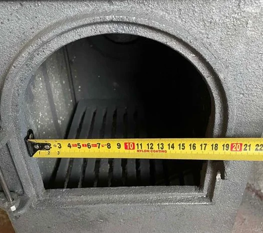 Пічка буржуйка піч чавунна чугунна топка камін для дому гаража сто дім- фото № 6